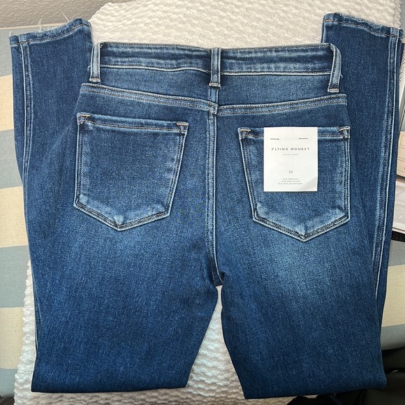 FLYING MONKEY Heigh Rise Skinny Jeans - Picture 4 of 4